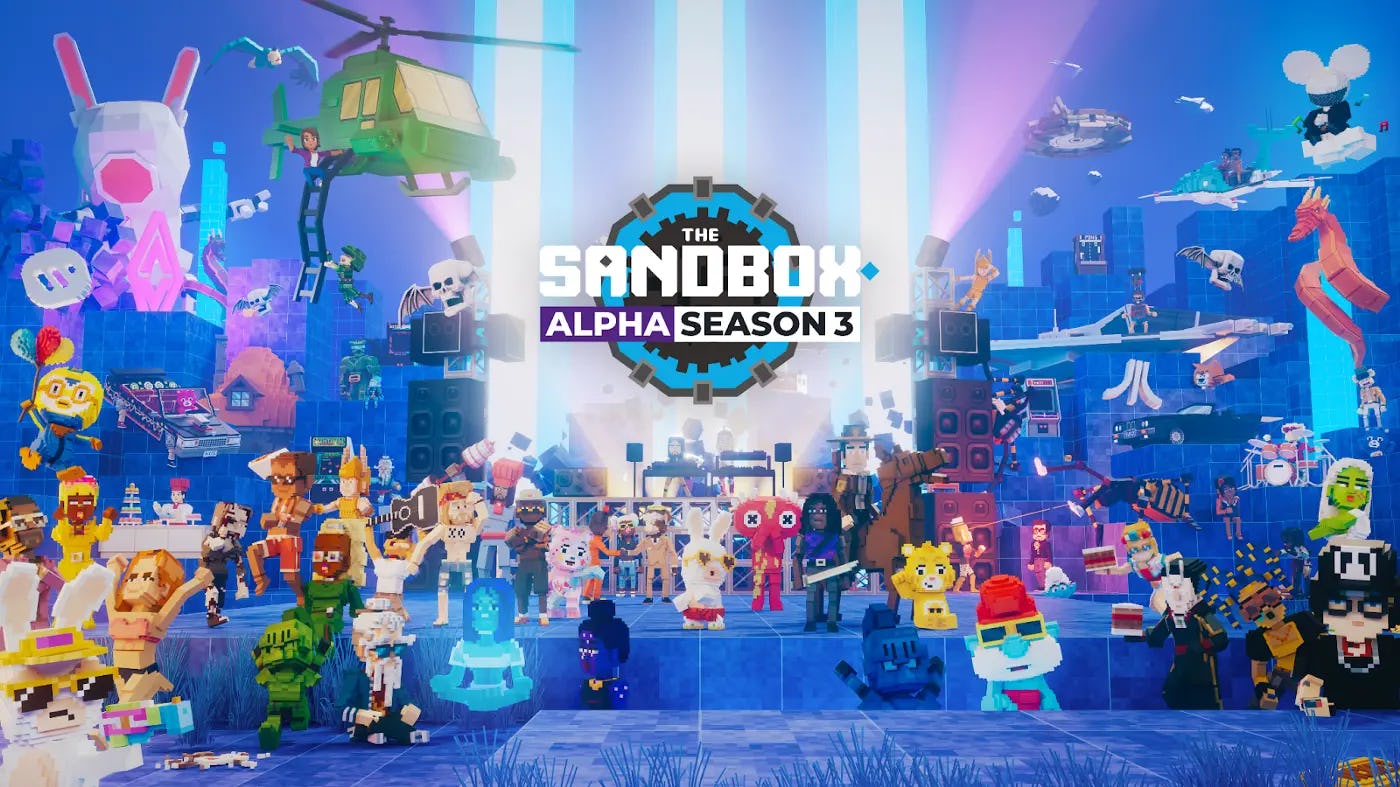 The Sandbox Game Alpha Season 3 Goes Live August 24th