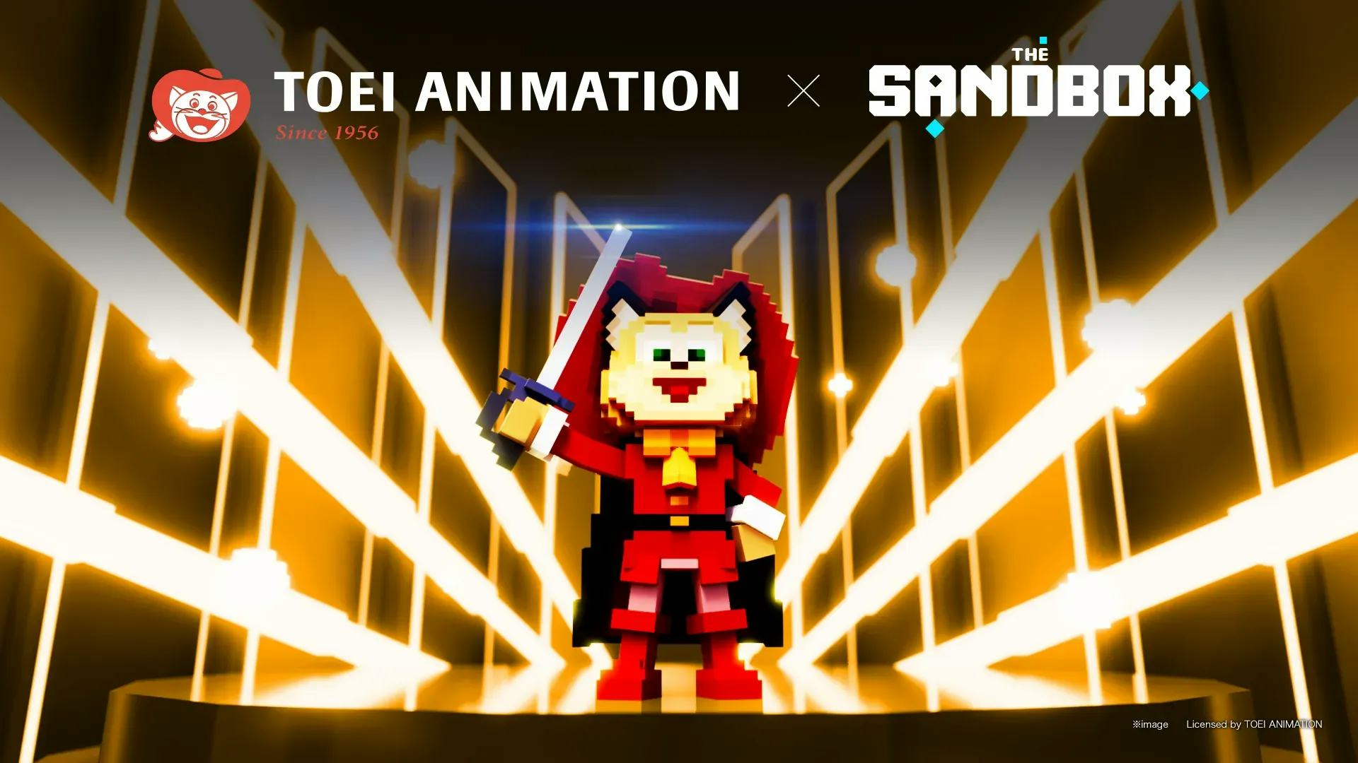 The Sandbox Game Partners with Legendary Japanese Studio, TOEI ANIMATION